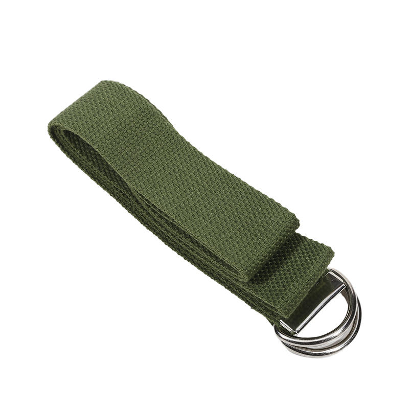 Ремень из холста с пряжкой из двух колец, сто универсальных джинсовых ремней, украшение для летних брюк для студентов без проколов