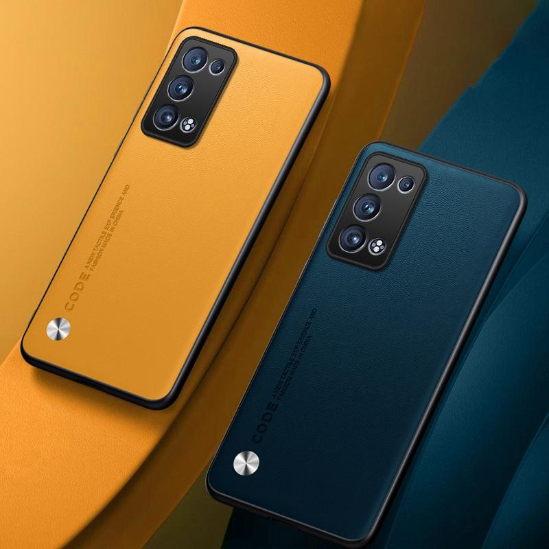 Роскошный чехол из искусственной кожи для OPPO Reno 6 Pro Plus, задняя крышка, матовый силиконовый чехол для телефона с полной защитой для OPPO Reno 6 Pro 5G 6Pro