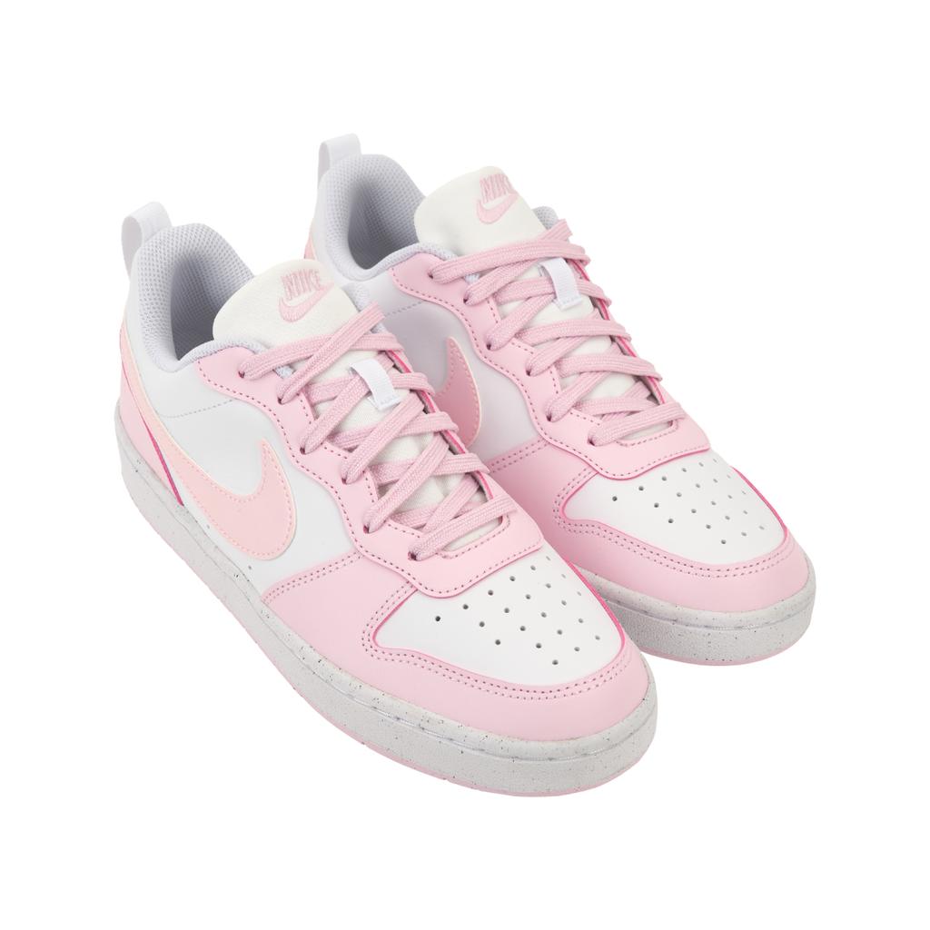 Nike Детские кроссовки Court Borough Low Recraft GS Pink Foam White DV5456-105