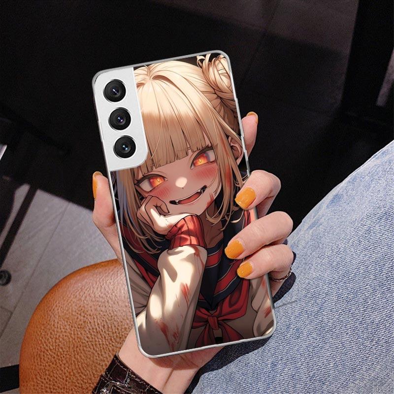 Чехол для телефона Himiko Toga My Hero Fashion для Samsung Galaxy S26 S25 Edge S23 S24 Ultra S22 Plus S21 S20 FE Уникальная крышка Мягкий чехол