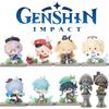 Серия Genshin Impact Фигурка из ПВХ Барбара Фишль Венти Кли и Другие Идеально для Домашнего Декора 8*5*7.5см