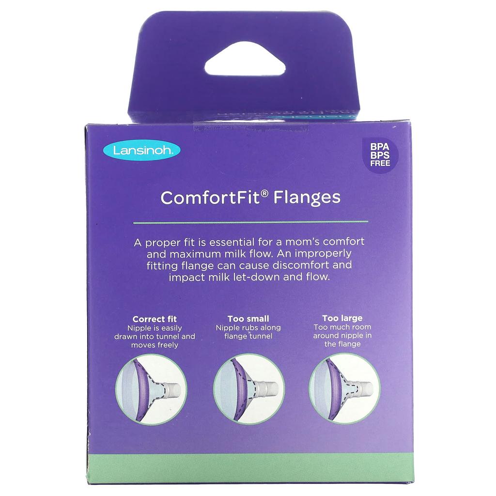 Lansinoh Фланец ComfortFit, 2 плана, 28 мм каждый