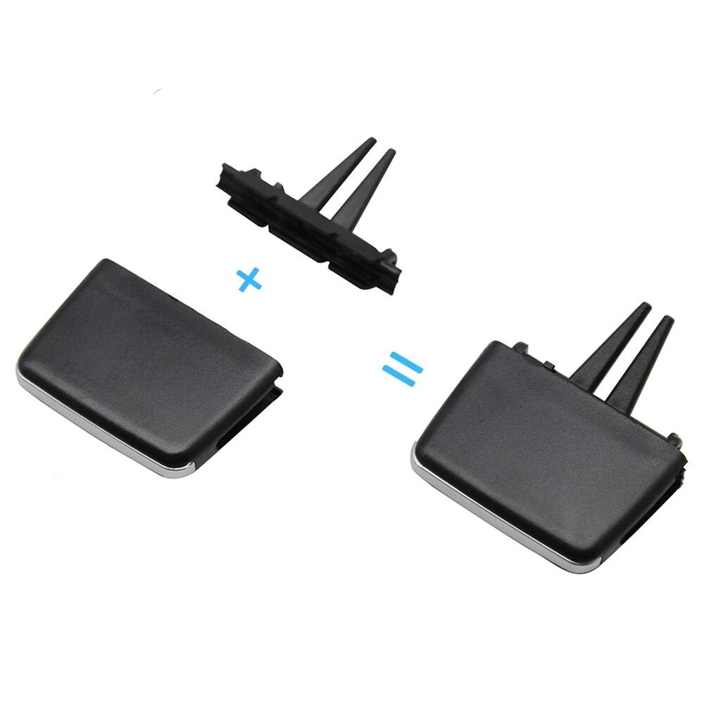 E90 аксессуары для салона автомобиля передняя решетка кондиционера переменного тока, слайдер, зажимы, ремонтный комплект, кнопка переменного тока для BMW 3 серии E90 E91 E92 E93