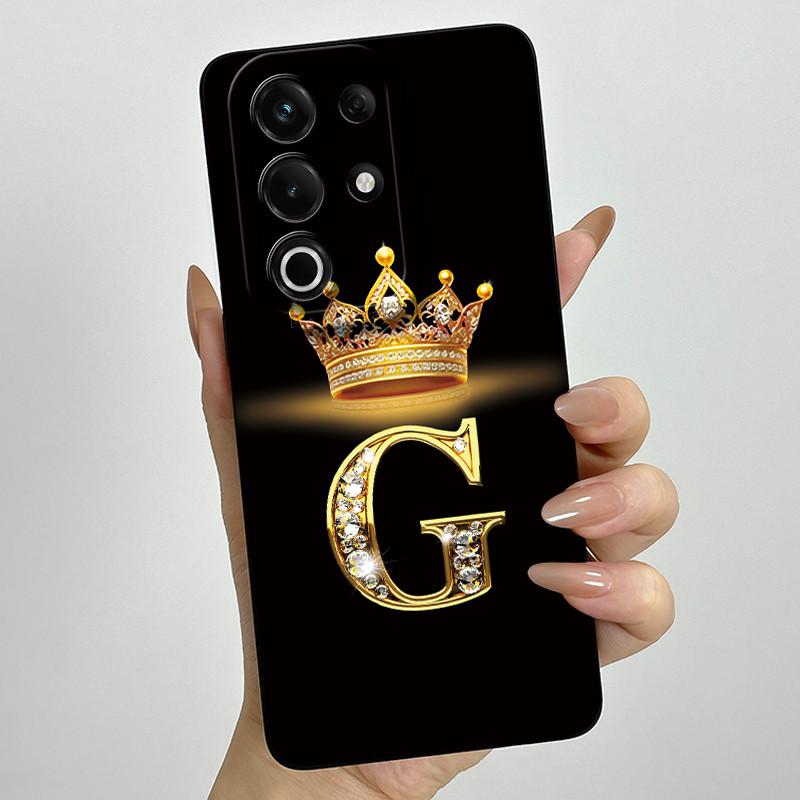 Чехол для itel S25 Ultra S686LN Роскошные Буквы Короны Матовый Мягкий Силикон Защитная Задняя Крышка для ItelS25 S 25 Ultra 5G Fundas