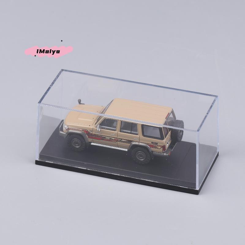 M-1/5шт Акриловый пылезащитный витрина и органайзер-коробка для хранения для миниатюрных diecast моделей автомобилей MiniGT 1/64, витрина с крышкой