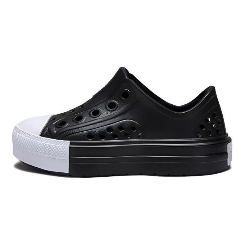 Converse Подростковые удобные дышащие износостойкие сандалии Черные A09865C