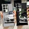 Простой японский спортивный автомобиль узор покрытие чехол для телефона для Samsung Galaxy S24 S25 FE S26 Edge S23 Ultra S22 S21 Plus S20 Anti-Fa