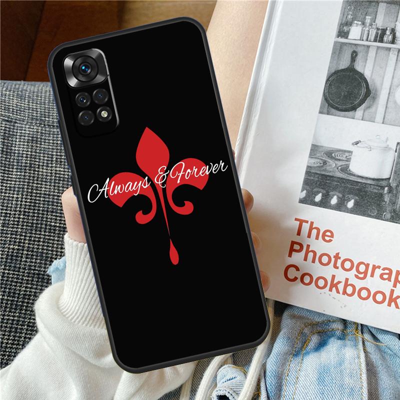 Чехол The Vampire Diaries Always Forever для Xiaomi Redmi Note 12 10 9 11 Pro 9S 10S 11S 12S Чехол для Redmi 12 9C 10C 12C 13C