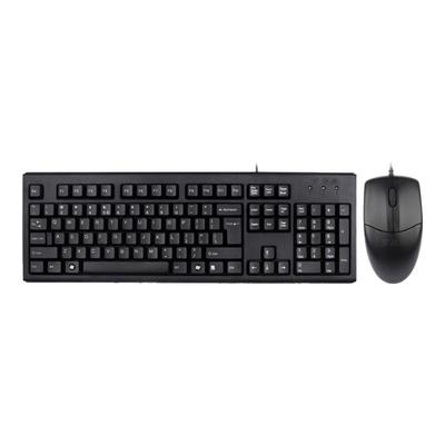 Проводной набор клавиатуры и мыши A4TECH KK-5520NU