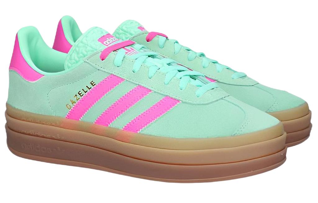 Gazelle Wmns Adidas Originals Bold 'Pulse Mint Screaming Pink' Женские H06125