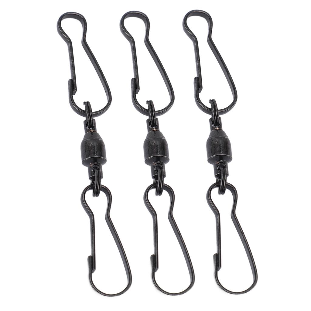 20pcs Windsock Clips Stainless Steel 360 Degree Rotation Dual Clip Wind Hangers for Wind Bird Feeders Solar Lights Flags