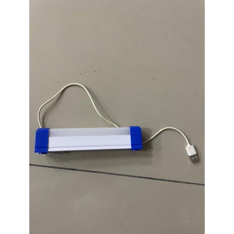 1 шт. USB-лампа для зарядки, магнитная подвеска, подсветка, ночной рынок, аккумулятор, аварийное освещение, светодиодная люминесцентная трубка, световая полоса