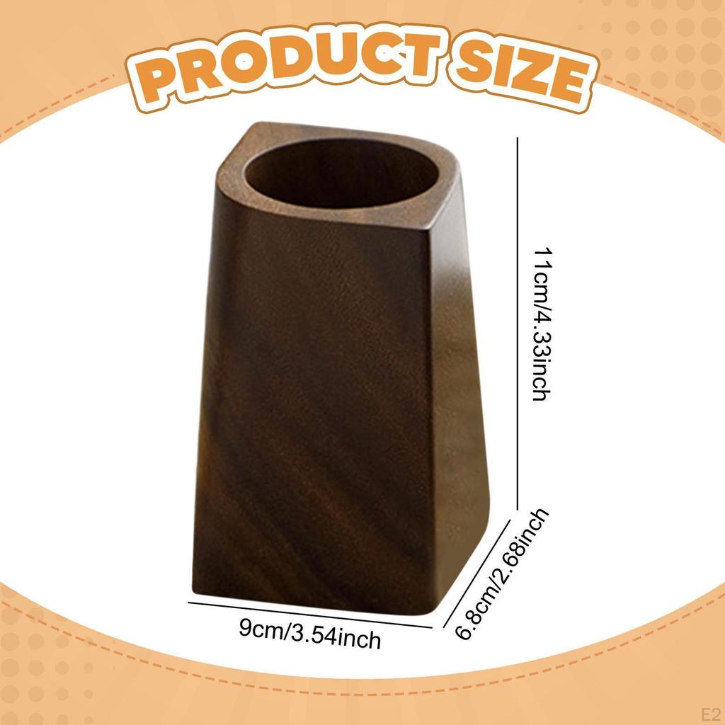 Настольный держатель для ручек Деревянный Простой Дом Офис Школьные принадлежности Подарок Карандаш