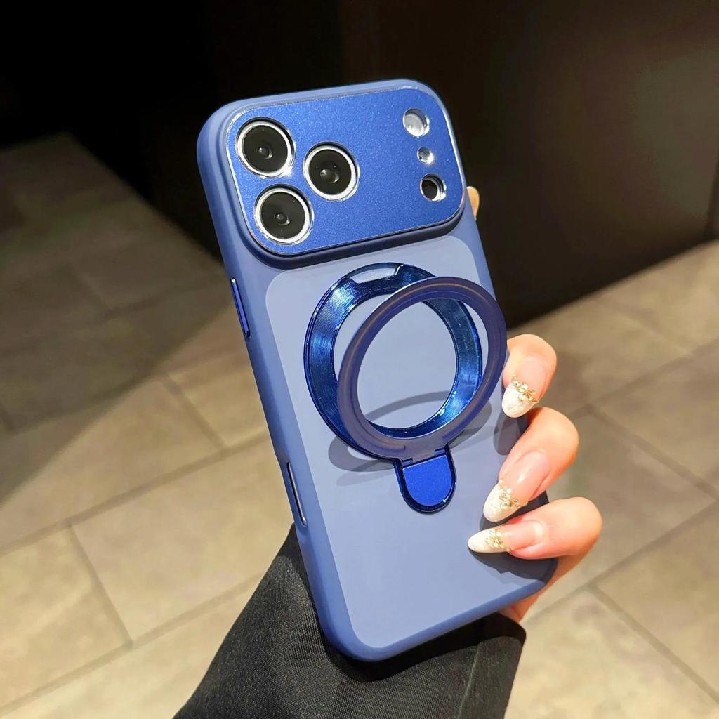 Нежелтеющая магнитная вращающаяся подставка для чехла телефона iPhone 17 Air/Apple 16 Pro Max/15/14