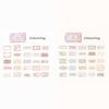 2Pcs Stickers Matchbox Sticky Note Box Kawaii Handmade DIY Collage Stickers for Water Bottles Photo Albums Diary Decoration