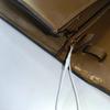 [Pre-Owned] Classic Box Gold Buckle Polished Calfskin Tofu Square Crossbody Shoulder Bag Medium - Fair #1PD4JS8