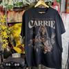 Carrie Cult Horror Movie Halloween Retro Nostalgia | Vintage T-Shirt