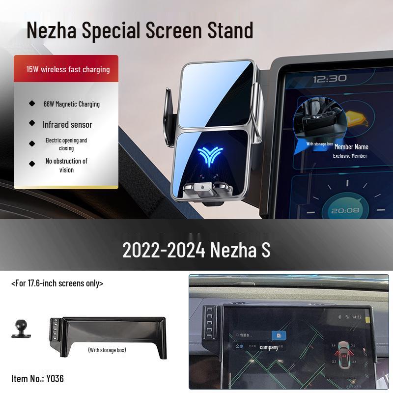 Автомобильный держатель для телефона Nezha AYA PRO: Универсальный аксессуар серии GT