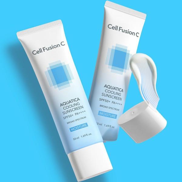 Cell Fusion C Солнцезащитный крем Aquatica Cooling SPF50+/PA++++ 50мл