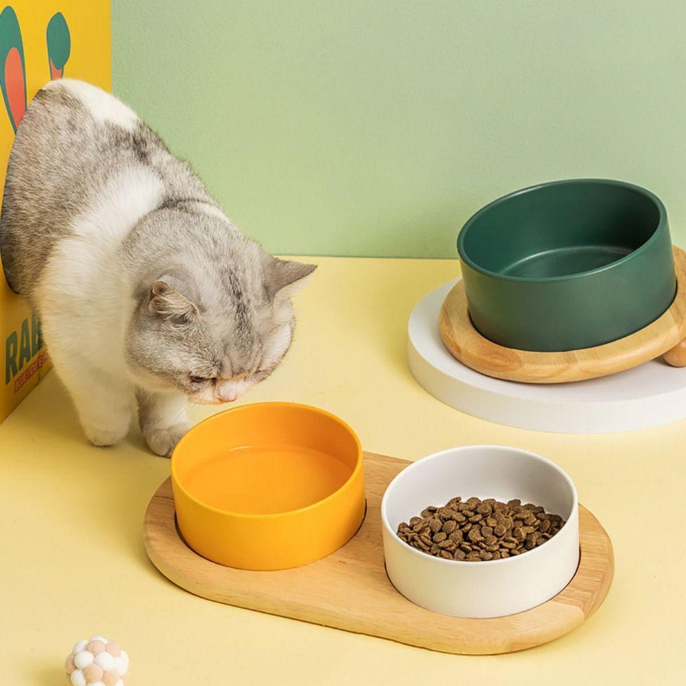 Миска для кошачьего корма конфетного цвета, противоскользящая, для собак, кормушка для воды, миска для кошачьего корма, миска для кормления домашних животных для собак и кошек