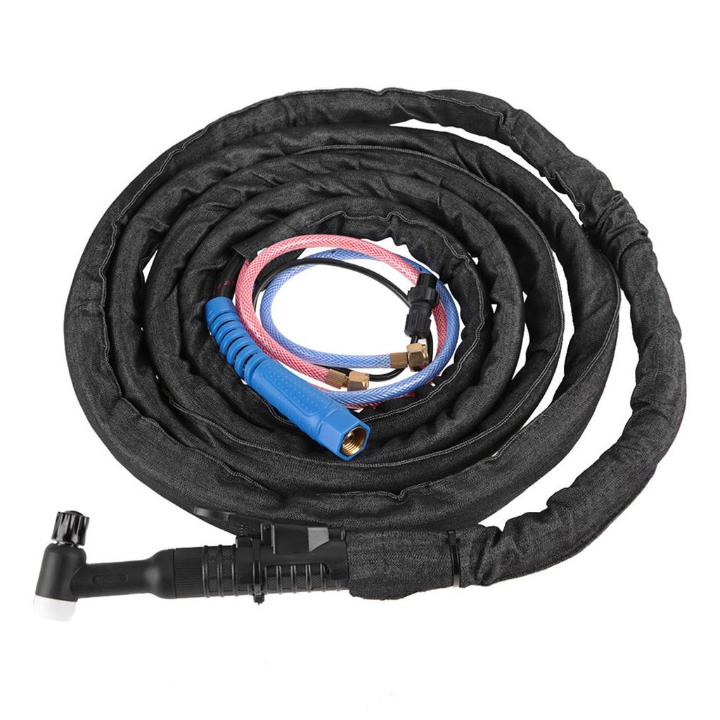 4M Cable WP18 Tig Agon Arc Welding Torch Set Water Cooled Nut Connector