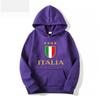 Mens Casual Hooded Sweatshirt With Letter Print Loose Fit Long Sleeve Wear