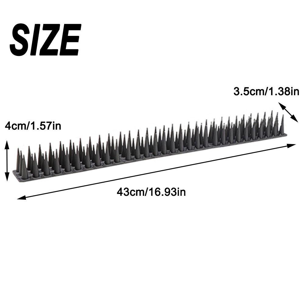 8/12 шт. Долговечный отпугиватель птиц, водостойкие шипы-отпугиватели голубей, для садовой изгороди