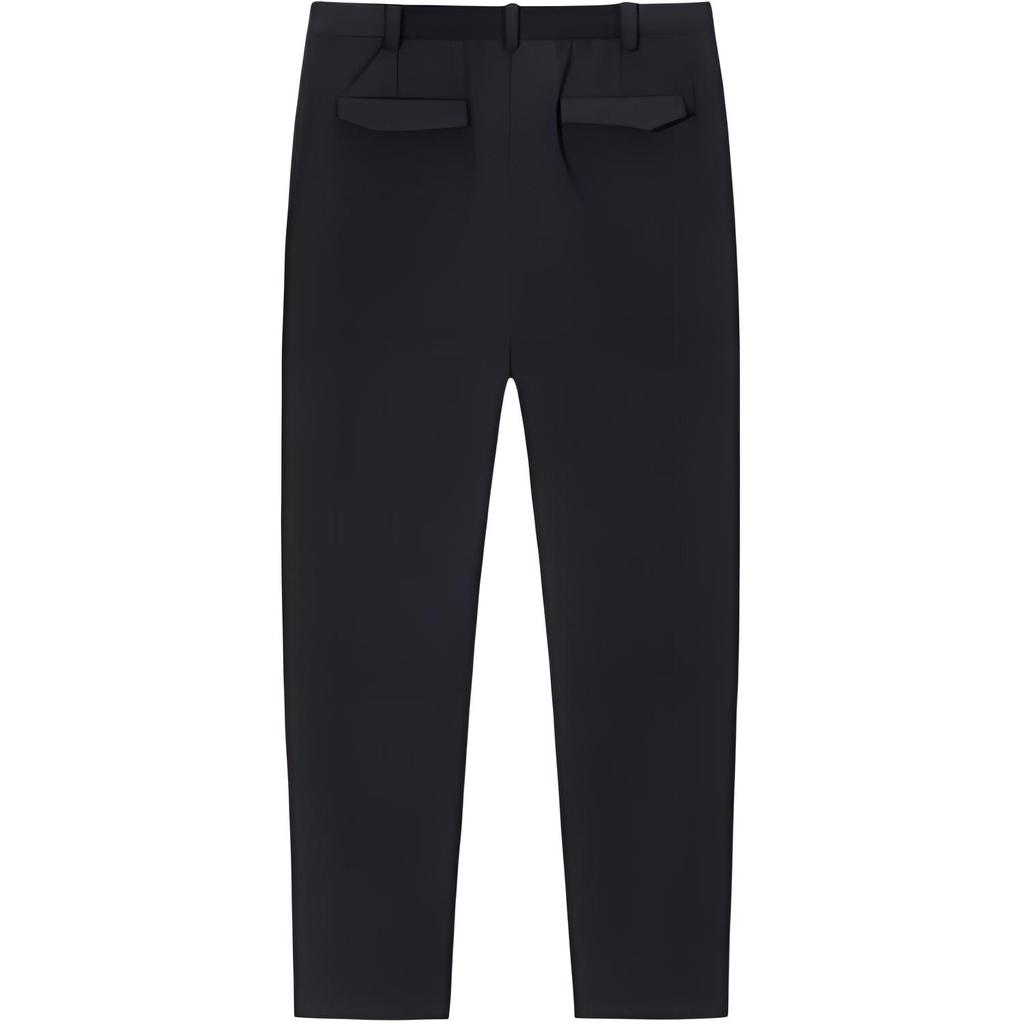 Anta Champion All-Weather Series Woven Fleece Water-Resistant Casual Pants Women Bottoms Basic-Black 162510505-2