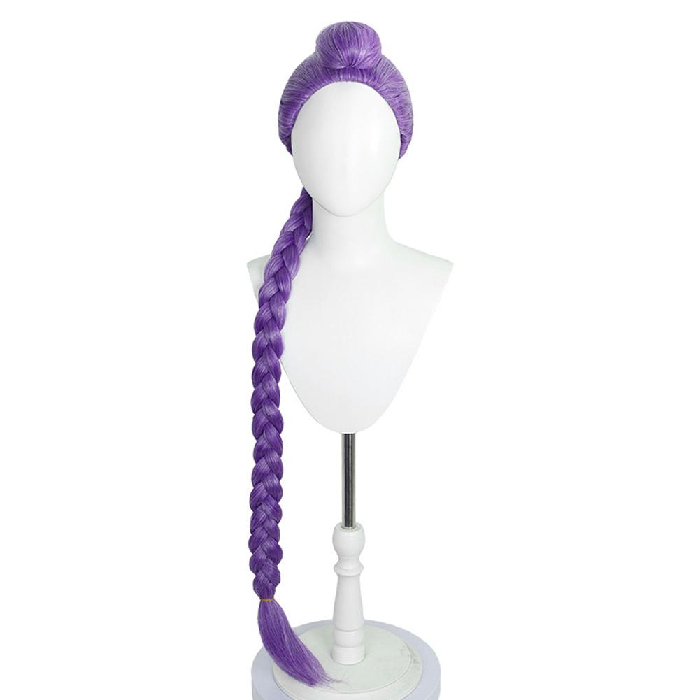 Новый парик в стиле K-pop «Охотники на демонов»: Руми, Мира, Зои, Саджа, детский парик для мальчиков и девочек, синтетические волосы, бесплатная шапочка для парика, реквизит для косплея, Хэллоуина и вечеринки.