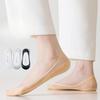 Women's Summer Thin Boat Socks, Solid Color, Light Mouth, Anti-slip and Non-dropping, and Invisible Sweat-absorbing and Deodorizing Short Socks