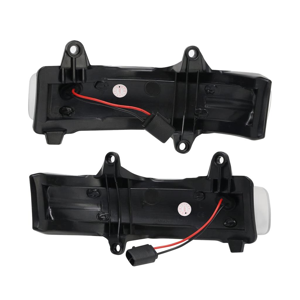 hotimp LED Flowing Door Mirrors with Sequential Turn Signals for Toyota 200 Series Land Cruiser and 150 Series Land Cruiser Clear Lens Sold by a