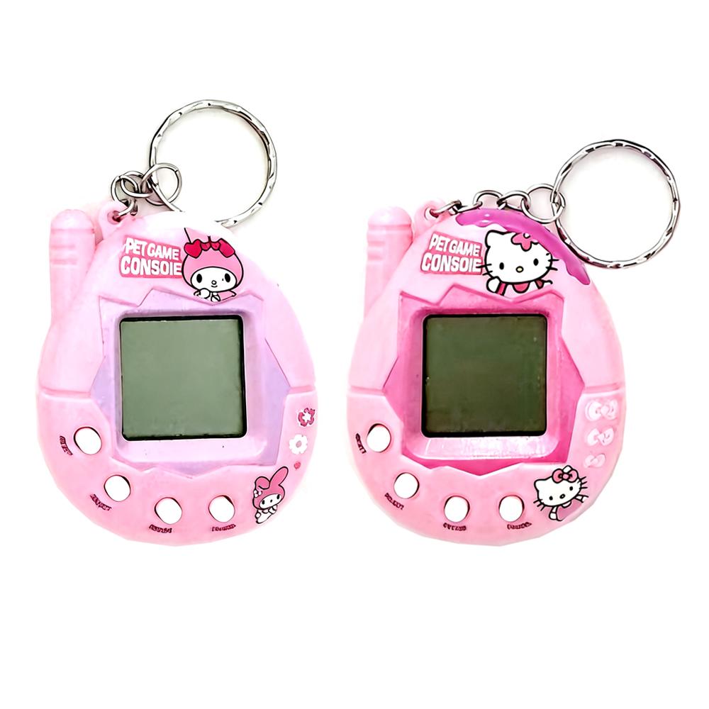 Sanrio Виртуальный питомец Мини-игровая консоль Куроми Оригинальные мультяшные игрушки Брелоки Игрушки Подарки на день рождения