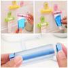 2PCS Rolling Toothpaste Dispenser Tube Squeezer Sucker Holder Hanger Gadget Tool