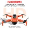 L900 Pro SE MAX Drone 4K Профессиональная камера 5G GPS WIFI 360° Предотвращение препятствий FPV Бесщеточный двигатель RC Квадрокоптер Мини-дрон Игрушка в подарок 1,2 км