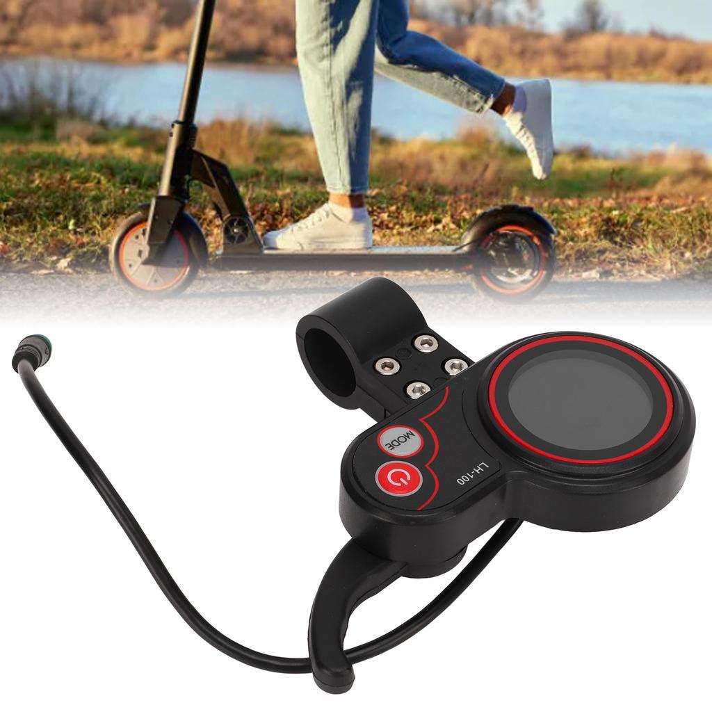 Электрический велосипед ЖК-дисплей с 5-контактным водонепроницаемым разъемом 24 В 36 В 48 В 60 В Панель управления для 22,2 мм электрического самоката