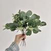 Имитация Листа Эвкалипта - Искусственное Зеленое Растение для Декора
