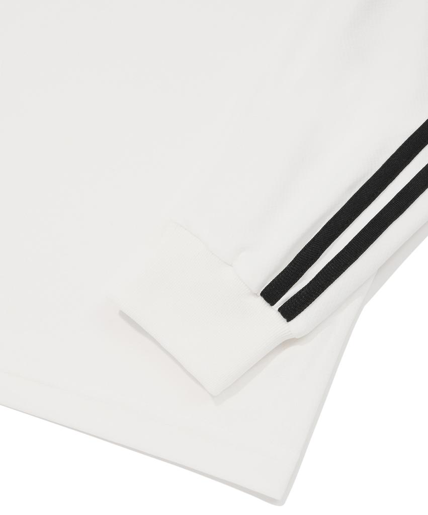SAINTPAIN Sp Heart Logo Emblem Collar Jersey - White