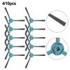 4 or 10 Pieces Side Brushes Kit for Conga 2499 Easy To Replace Parts