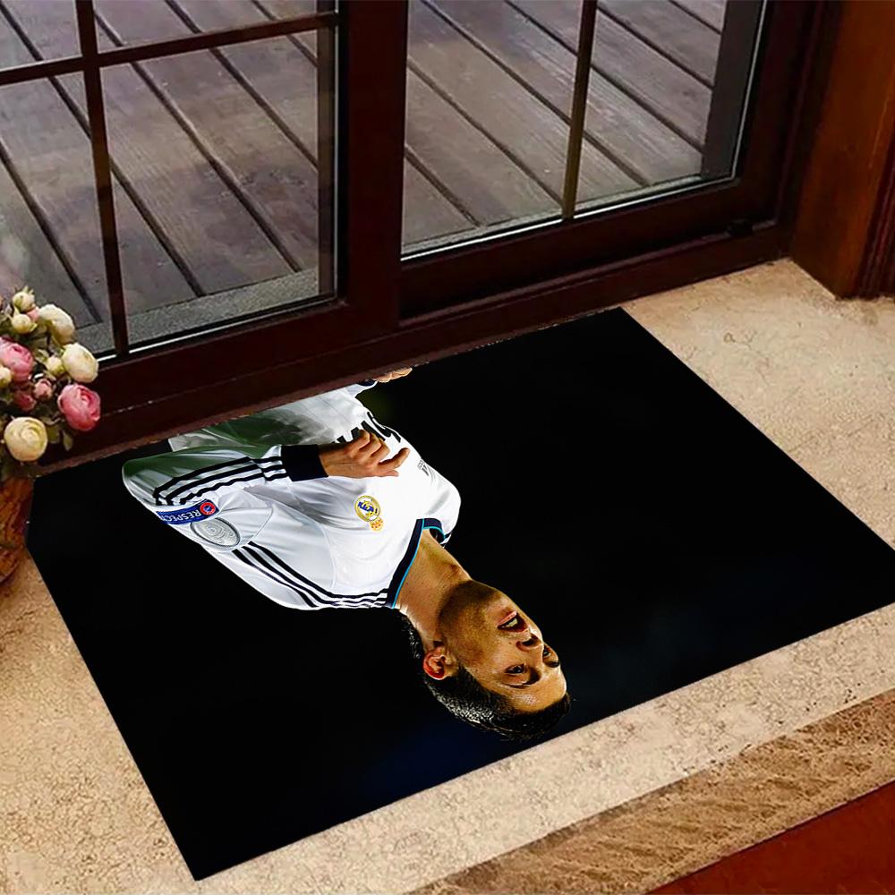Cristiano Ronaldo Celebration Floor Mat Perfect for Dormitory Outdoor Bedrooms Entryway Antislip Carpet Anime Office Decor Best for Christmas