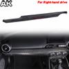 For Mazda MX-5 ND Miata 2016-2026 Real Carbon Fiber Car Center Console Dashboard Gear Shift Kit Cover Interior Accessories L/RHD