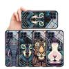 For Samsung A15 A35 A55 A73 S24 Xiaomi 13T 12T 11T Redmi Note 13 12 11 Pro 12S iPhone 16 15 14 Cool Boho Bohemia Animals Elephant Lion Glass Casing