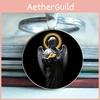 Keychain With White Angel Design For Key Organizer And Gift For Teens