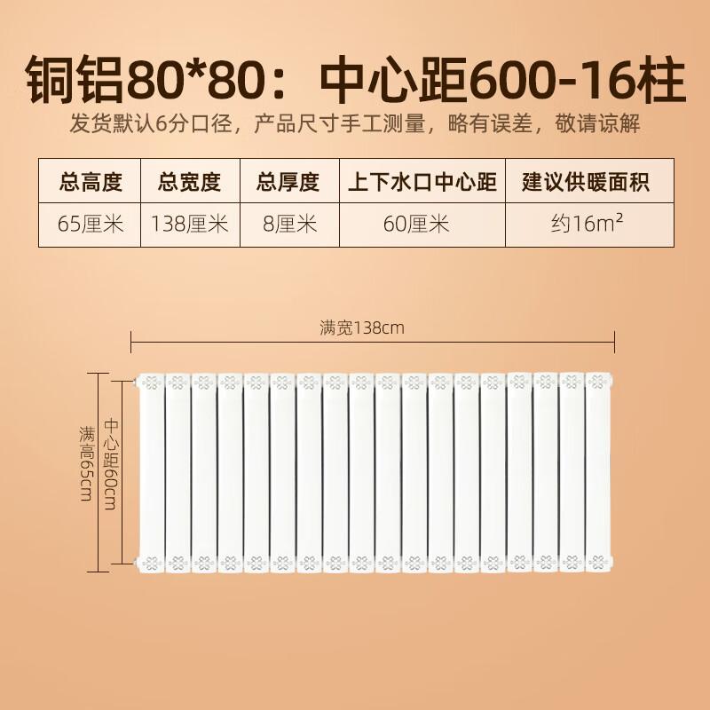 Xinyu XY-3520 8080 Медно-алюминиевый композитный настенный радиатор