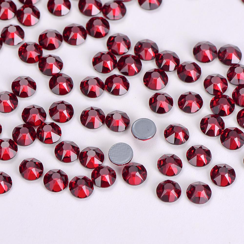 Strass Sewing Fabric Crystal Garment Hotfix Diamond Rhinestone Small Clear Flatback 70 Colors AB 8 Big and 8 Glass
