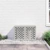 Air Conditioner Cover Silver 90 x 40 x 60 cm Galvanized Steel