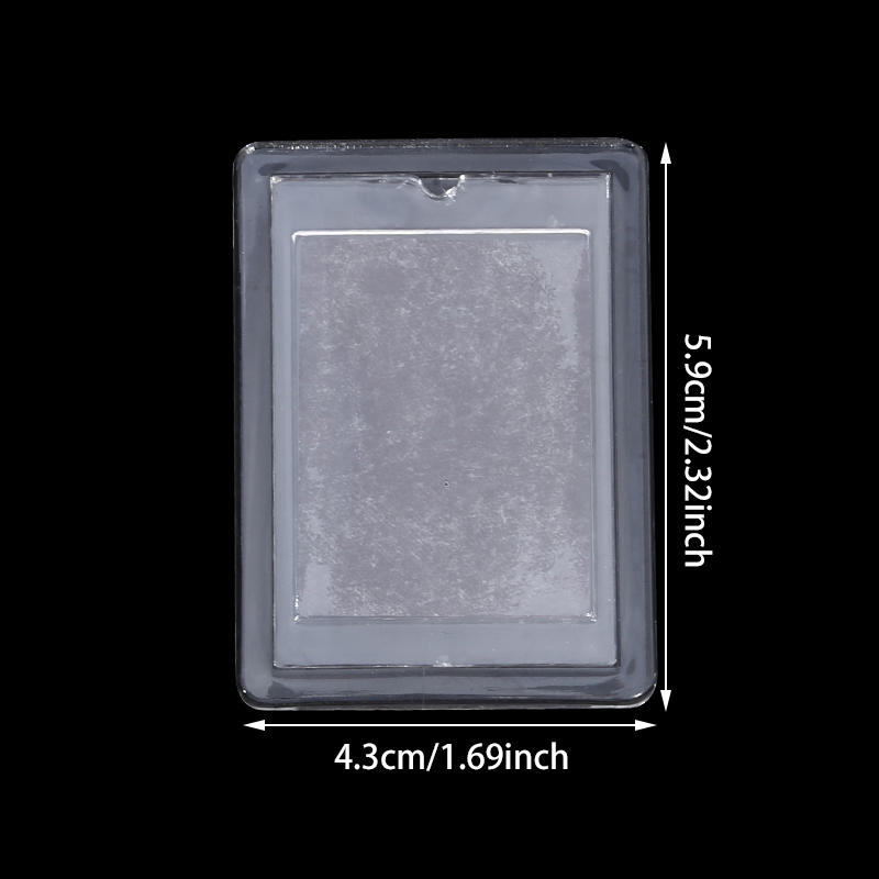 10-50PC Clear Magnet Photoes Holders Acrylic Refrigerator Magnetic Display Frames Office DIY Insert Photo Picture Storage Holder