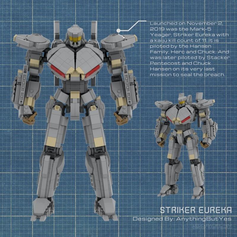 1963 детали MOC Модель Striker Eureka Строительные Блоки Конструктор Рождественские Подарки Игрушка Креативная DIY Идея Собираемые Игрушки Архитектура