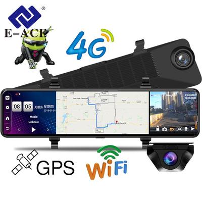 Автомобильный видеорегистратор Acceo D15, 12-дюймовое потоковое зеркало заднего вида, 4G, Android, видеорегистратор, FHD 1080P, видеорегистратор, регистратор ADAS, видеорегистраторы с двумя объективами
