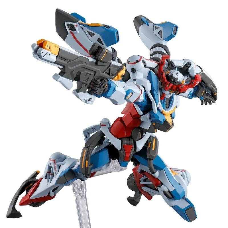 HG 1/144 GQuuuuuuX Сборная Модель Фигурка-трансформер Игрушки-головоломки для Мальчиков Коллекционная Настольная Фигурка Кукла Подарок Двойные Головы