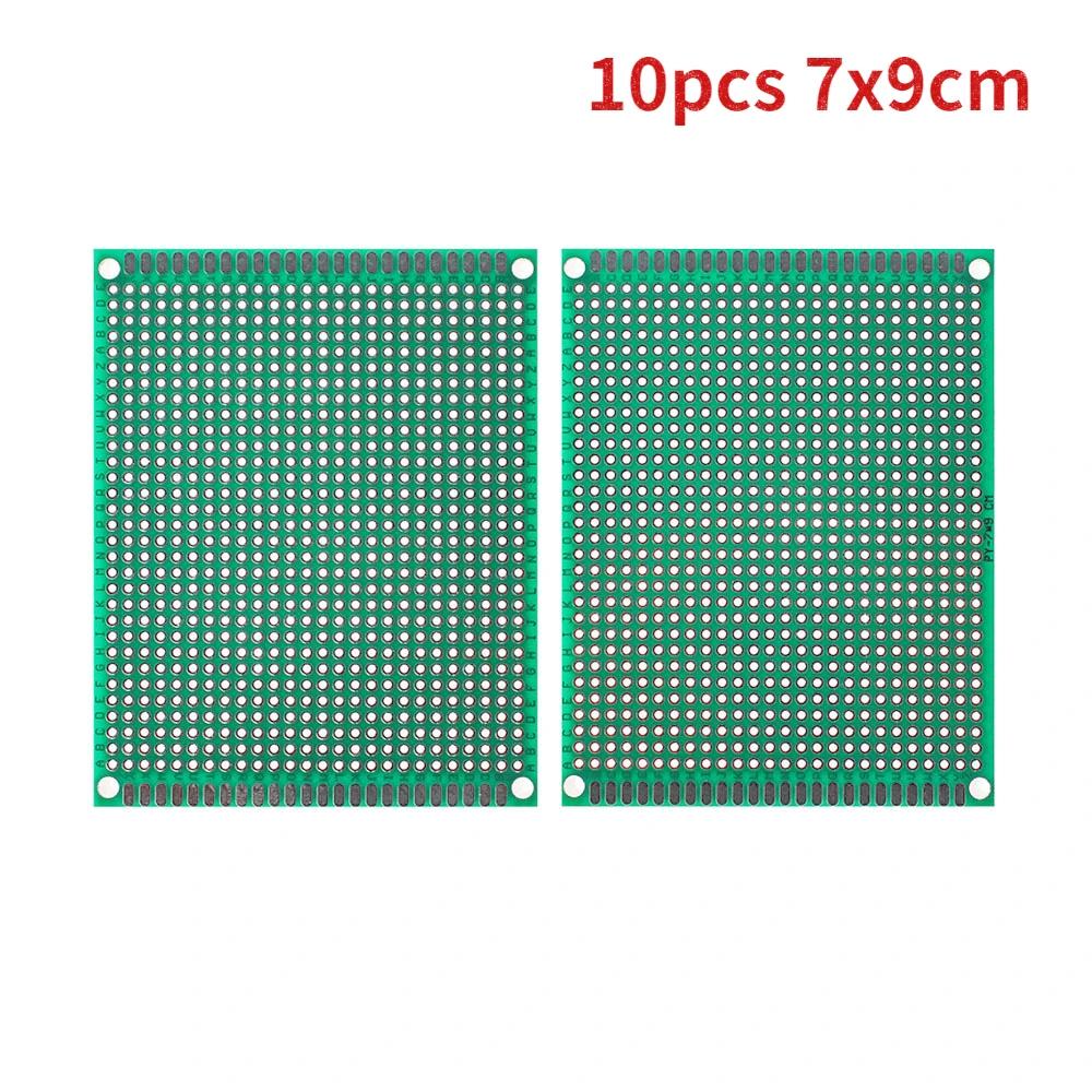 4PCS-40PCS PCB Prototype Board Universal Green Double Sided 2x8 3x7 4x6 5x7 7x9CM Protoboard Breadboard DIY Electronic Kit